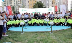 Kayseri Talas'ta Mevlana Meydanı açıldı