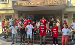 Bornova Belediyesi işçileri iş bıraktı