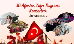 İstanbul 30 Ağustos konserleri 2023 İstanbul'da Zafer Bayramında kimin konseri var?