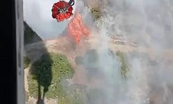 İzmir Menemen'de korkutan orman yangını!
