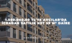 1.500.000,00 TL'ye Avcılar'da icradan satılık net 59 m² daire