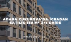 Adana Çukurova'da icradan satılık 130 m² 3+1 daire