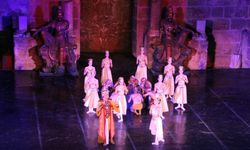 Aspendos Opera ve Bale Festivali'nde La Bayadere balesi sahnelendi
