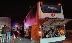 Tırla yolcu otobüsü çarpıştı: 4 yaralı