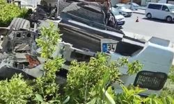Arnavutköy'de tanker kazası: Facia ucuz atlatıldı