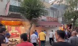 Büyükada'da esnaf lokantasında yangın