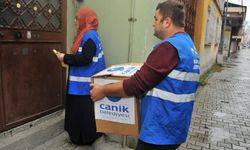 Canik Belediyesi çat kapı gönüllere ulaşıyor