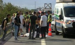 Çatalca'da motosiklet kazası: Sürücü hayatını kaybetti