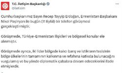 Cumhurbaşkanı Erdoğan, Paşinyan ile telefonda görüştü