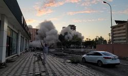 İlçe Sağlık Müdürlüğü binası dinamitle yıkıldı