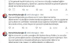 Kılıçdaroğlu: Okullarımızın birçoğu eğitim öğretime hazırlanamamış