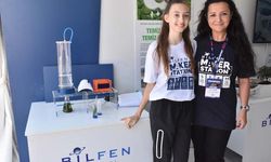 TEKNOFEST'te Bilfen öğrencileri çevreci projelerini sergiledi