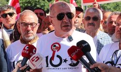 Ümit Özdağ ve partililer, İnebolu'dan Ankara'ya yürüdü