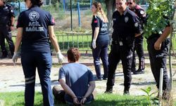 Yardım için gittiği kaymakamlıkta olay çıkardı