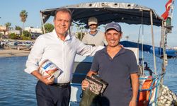 Mersin'de balıkçılara ekipman desteği