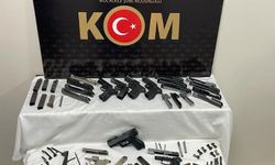 Düzce'de silah imal ve ticareti yapan 2 şüpheli yakalandı