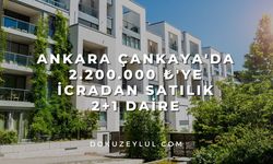 Ankara Çankaya'da 2.200.000 ₺'ye icradan satılık 2+1 daire
