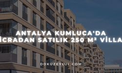 Antalya Kumluca'da icradan satılık 250 m² villa