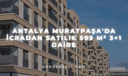 Antalya Muratpaşa'da icradan satılık 599 m² 3+1 daire