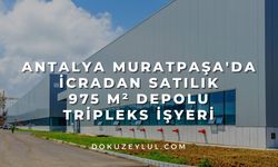 Antalya Muratpaşa'da icradan satılık 975 m² depolu tripleks işyeri