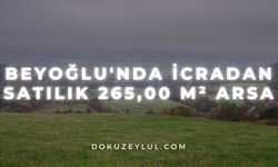 Beyoğlu'nda icradan satılık 265,00 m² arsa
