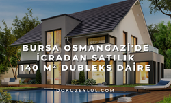Bursa Osmangazi'de icradan satılık 140 m² dubleks daire