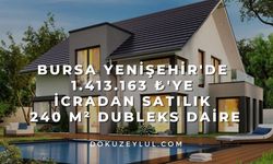 Bursa Yenişehir'de 1.413.163 ₺'ye icradan satılık 240 m² dubleks daire