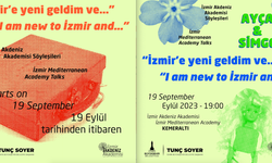 “İzmir’e yeni geldim ve…” söyleşileri 19 Eylül’de başlıyor