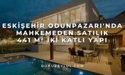 Eskişehir Odunpazarı'nda mahkemeden satılık 441 m² iki katlı yapı