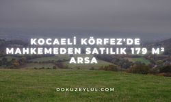 Kocaeli Körfez'de mahkemeden satılık 179 m² arsa