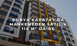 Konya Karatay'da 114 m² daire  mahkemeden satılacak
