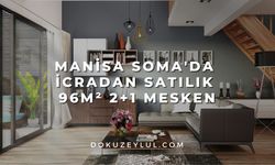 Manisa Soma'da icradan satılık 96m² 2+1 mesken