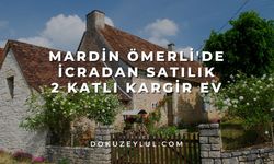 Mardin Ömerli'de icradan satılık 2 katlı kargir ev