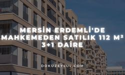 Mersin Erdemli'de mahkemeden satılık 112 m² 3+1 daire