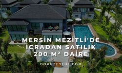 Mersin Mezitli'de icradan satılık 200 m² daire