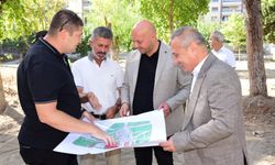 Manisa Büyükşehir Belediyesi Soma'nın 13 Eylül Parkı'nı Yeniliyor