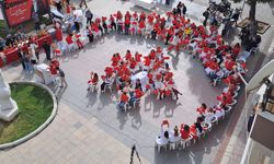 El emeği 100 Türk Bayrağı şehit ailelerine hediye