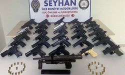Adana’da 52 ruhsatsız silah ele geçirildi; 32 şüpheli yakalandı