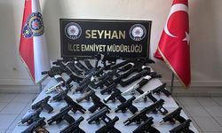 Adana’da 55 ruhsatsız silah ele geçirildi; 172 şüpheli yakalandı