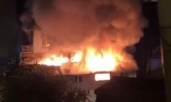  Ataşehir’de 2 katlı binada yangın