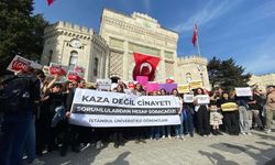 Beyazıt'ta Zeren Ertaş'ın ölümüne protesto