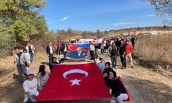 Çankırı'da İstiklal Yolu'nda yürüdüler