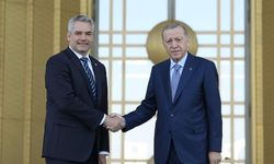 Cumhurbaşkanı Erdoğan, Avusturya Başbakanı Nehammer'i resmi törenle karşıladı
