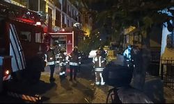 Esenyurt'ta, binanın bodrum katındaki dairede yangın çıktı: 1 kişi kurtarıldı