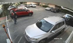 Etiler'de motosiklet hırsızları kamerada
