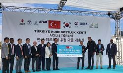 Hatay'da kurulan 'Kore-Türkiye Dostluk Kenti' açıldı