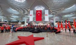 İstanbul Havalimanı'nda 100’üncü yıl coşkusu