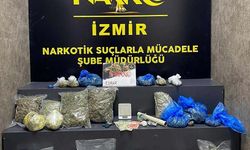 İzmir'de 12 kilo esrar ele geçirildi