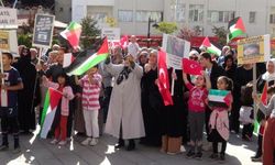 Sandıklı'da Filistin'e destek etkinliği