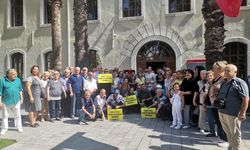 Tekel emektarlarından İzmir Kültür Sanat Fabrikası'na ziyaret